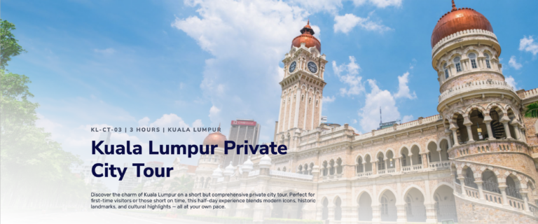 Draft – Sample Kuala Lumpur: Private City Tour (3 Hours | Hotel Pick-Up & Drop-Off Included)